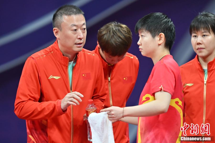 国乒女团3-0横扫日本夺杭州亚运乒乓女子团体冠