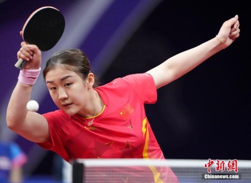 国乒女团3-0横扫日本夺杭州亚运乒乓女子团体冠