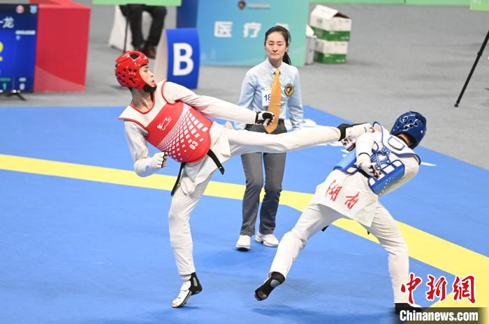第十五届全国运动会跆拳道资格赛西安站正式揭